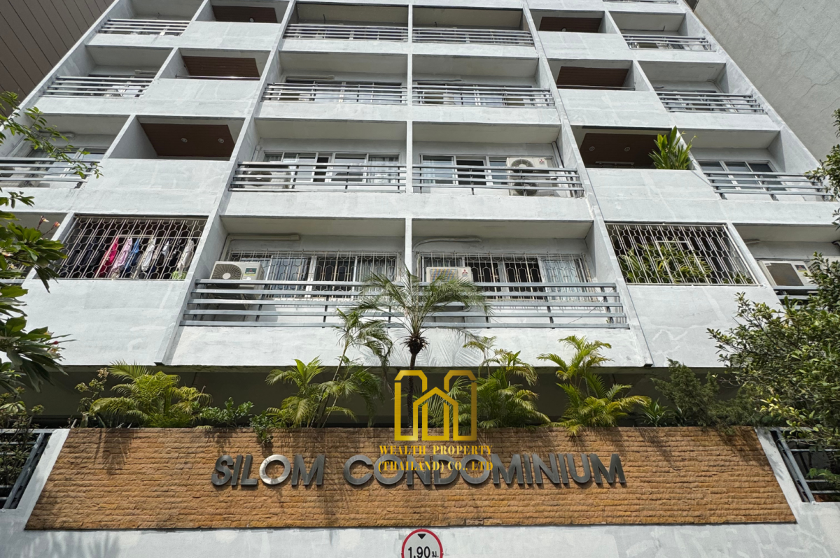 ให้เช่า | คอนโด 2 ห้องนอนที่ Silom Condominium